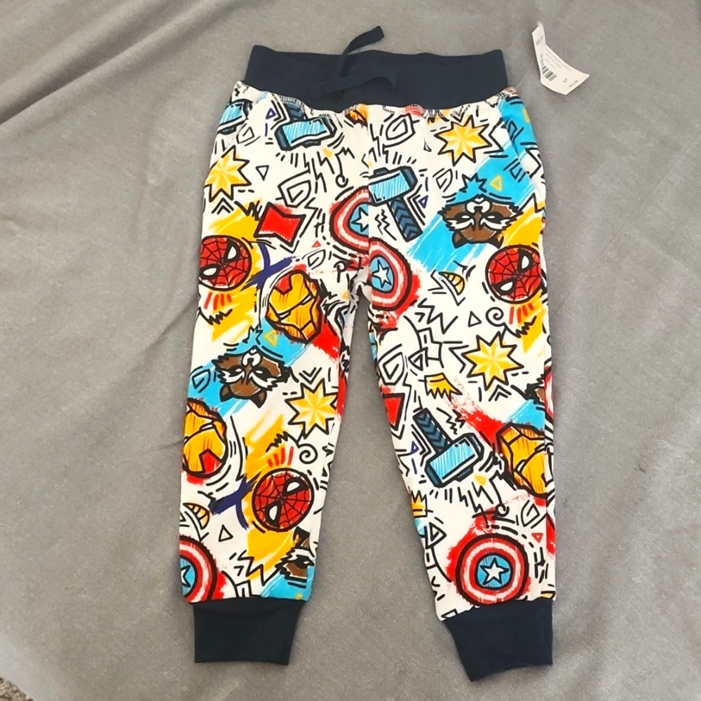Marvel character jogger pants 4t